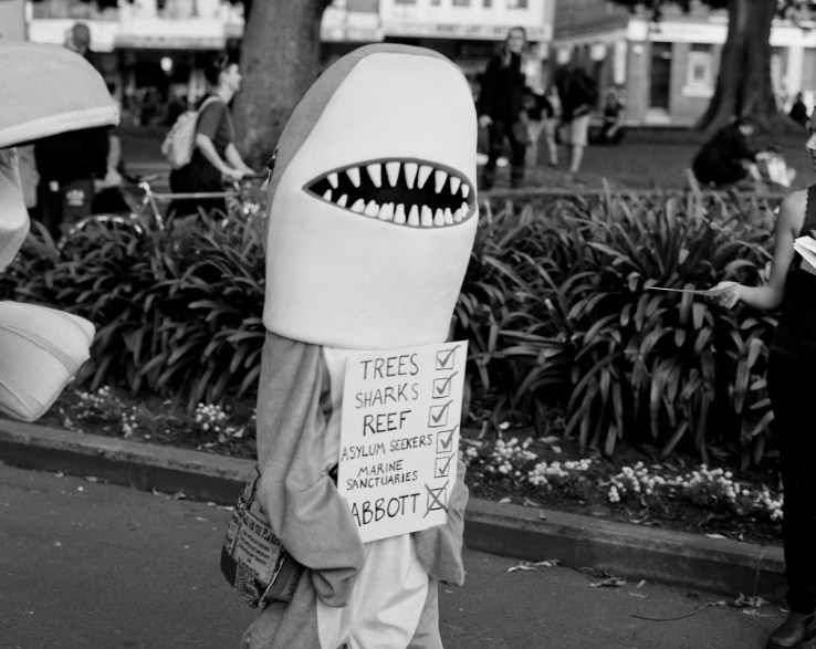 Sydney 2014. Budget Protest.